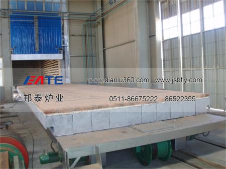 大型全纖維臺(tái)車爐